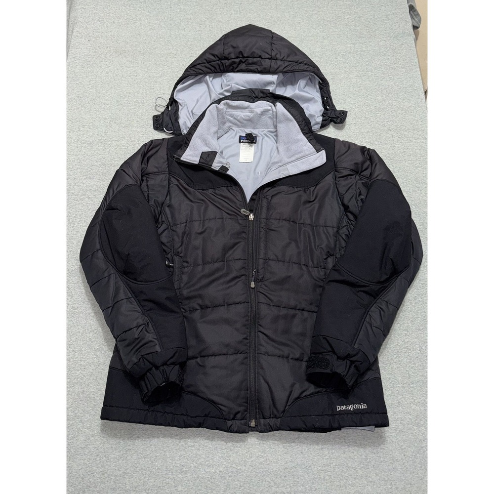 Patagonia Women's Rubicon Rider Jacket Full Zip Hooded Insulated Puffer Sz M
